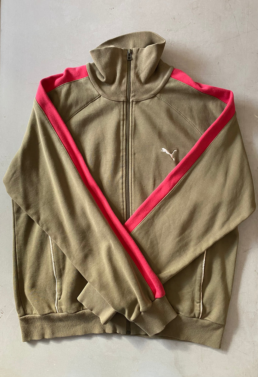 Felpa puma top vintage rossa